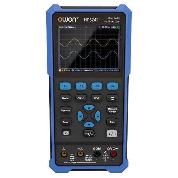 HDS-242 Cep Tipi Osiloskop Multimetre