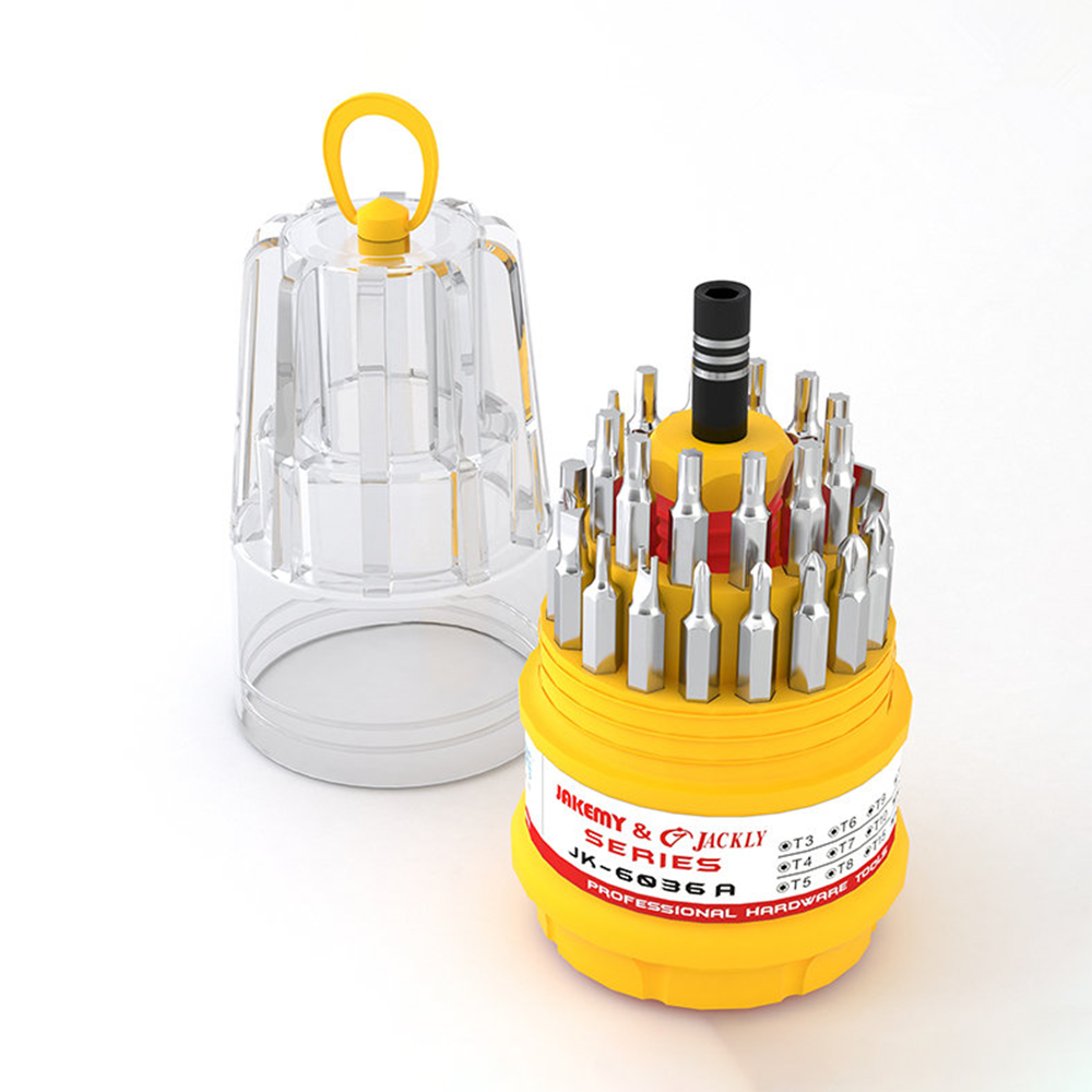 JK-6036-A 32 Parça Tornavida Takımı Seti