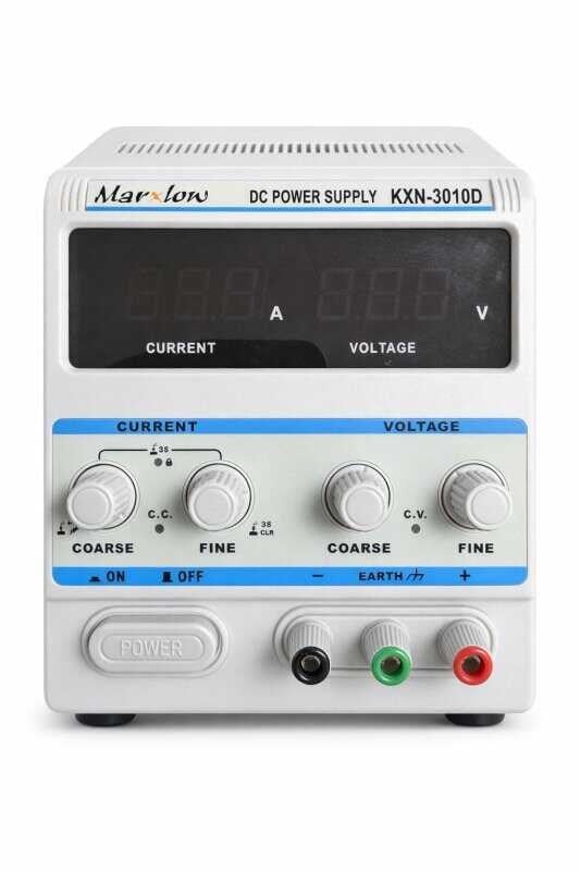 KXN-3010D 0-30V 0-10A SMPS Ayarlı Güç KaynağıMARXLOWAyarlı Güç Kaynakları (Laboratuvar Tipi)