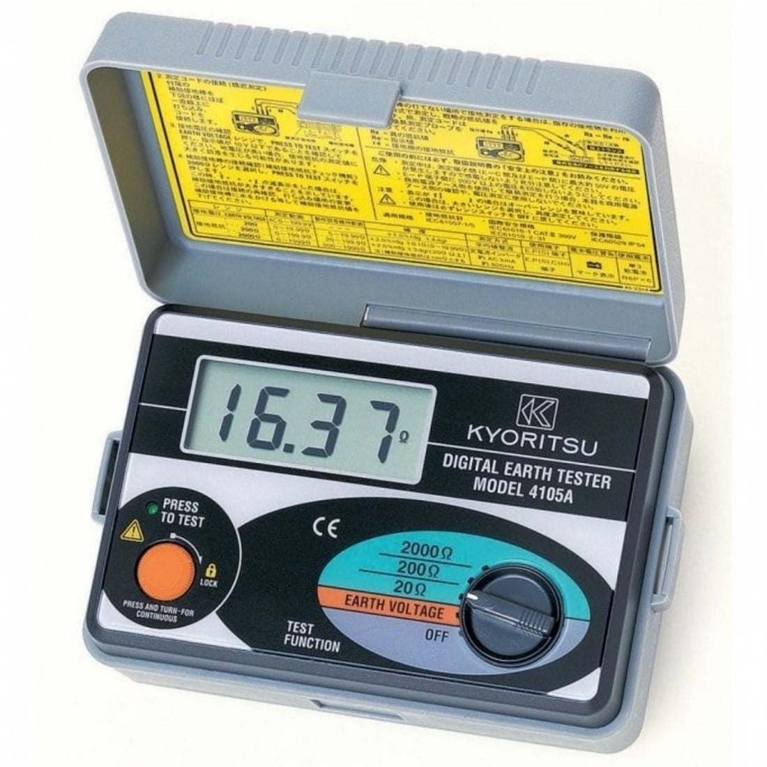 Kyorıtsu 4105A Toprak Direnci Test Cihazı