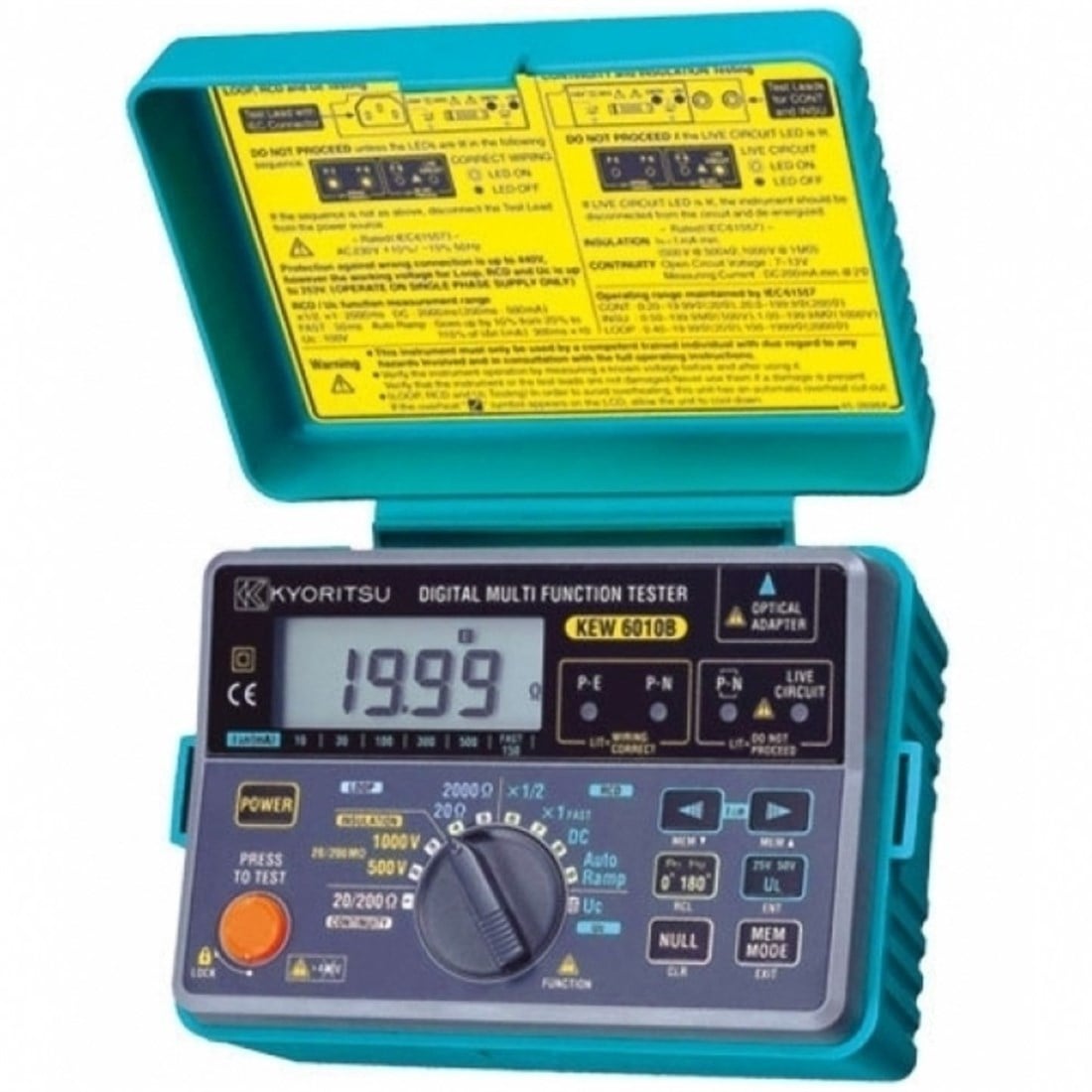 Kyorıtsu KEW 6010B 5 Fonksiyonlu Test Cihazı