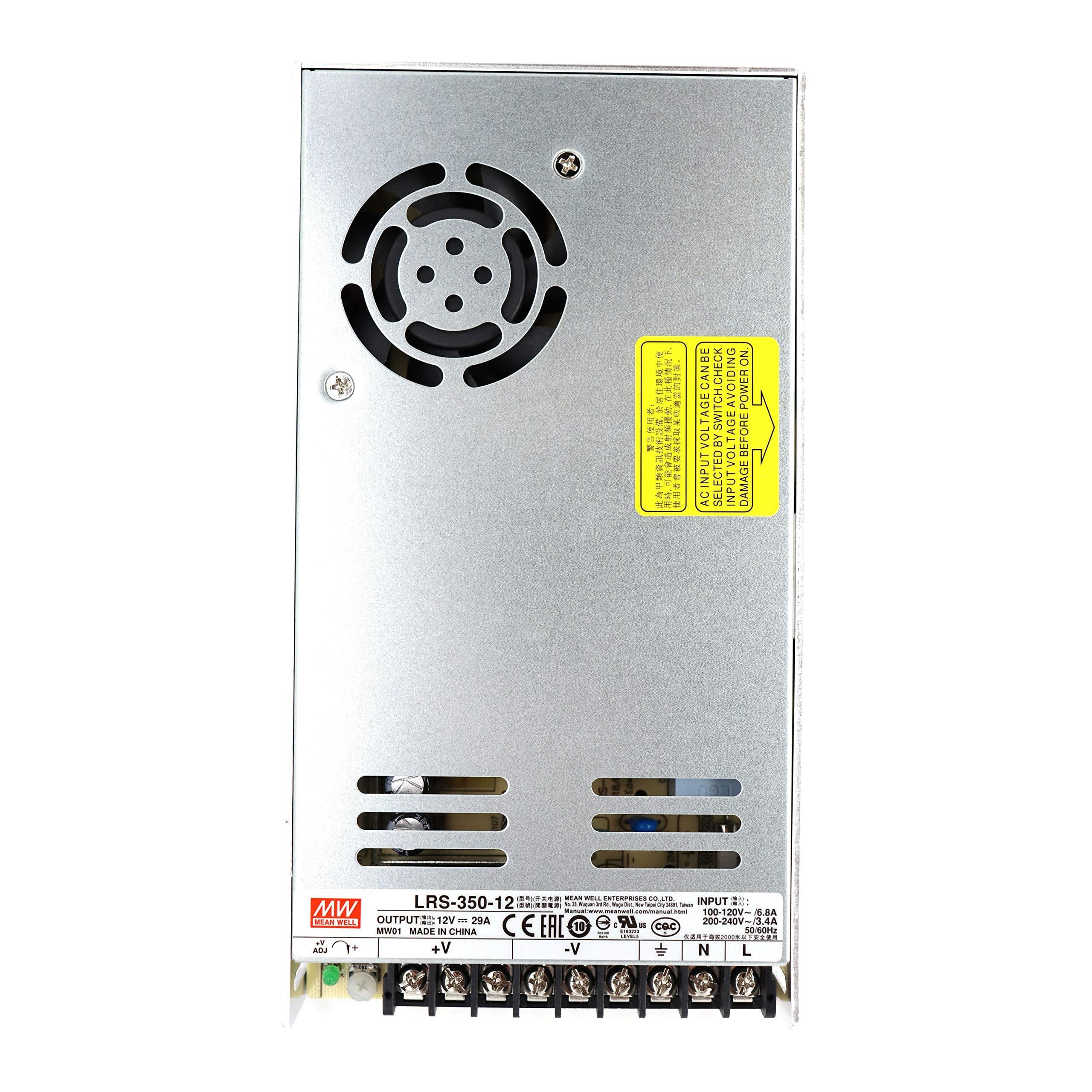 LRS-350-12 Meanwell Kapalı Tip Güç KaynağıMEANWELLKapalı Tip Panel Montaj Güç Kaynakları 