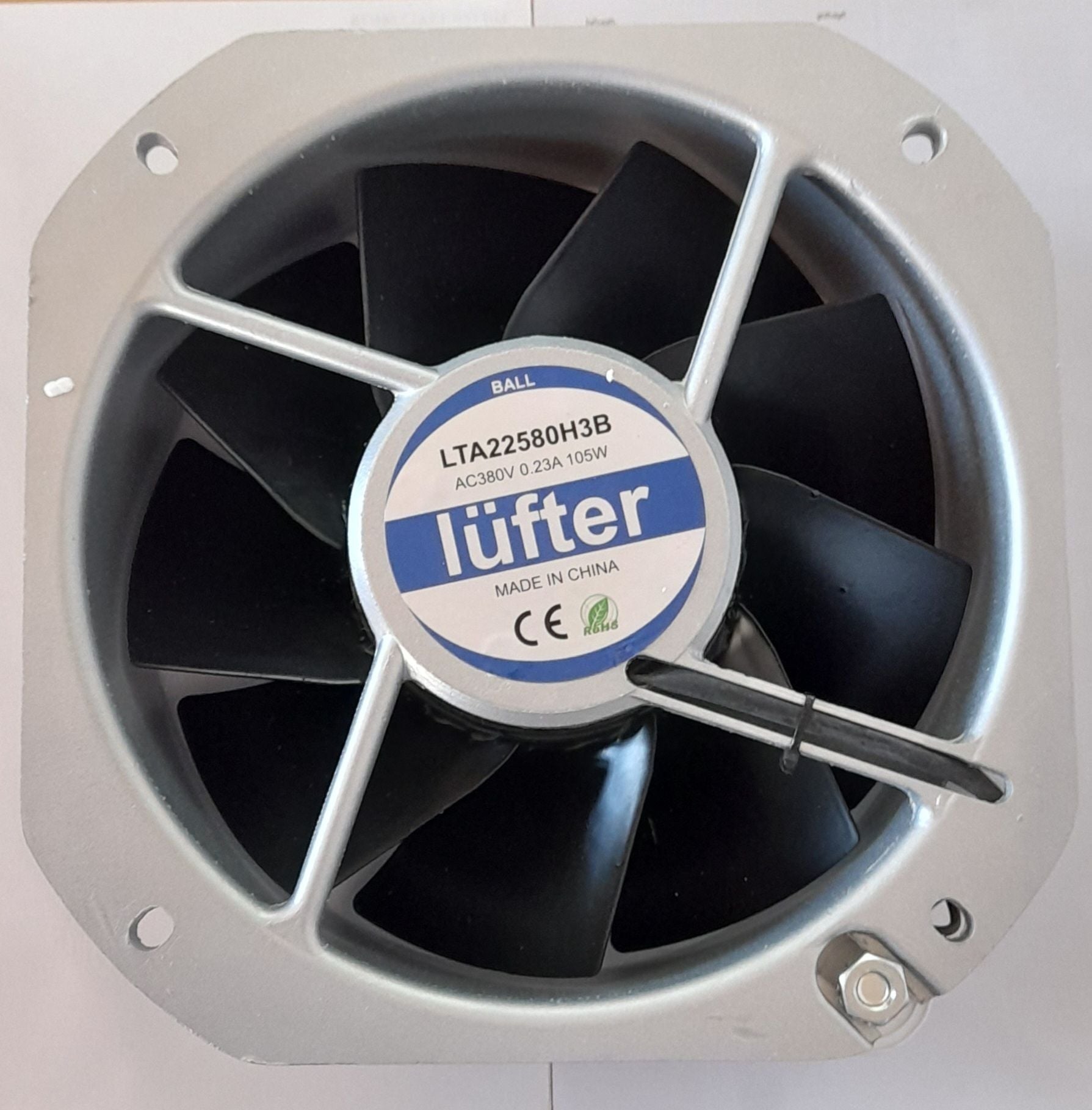 LTA22580H3B - 225x225x80 380 VACLÜFTERKare Fanlar (Kare, Oval, Yuvarlak, Eksenel Fanlar)