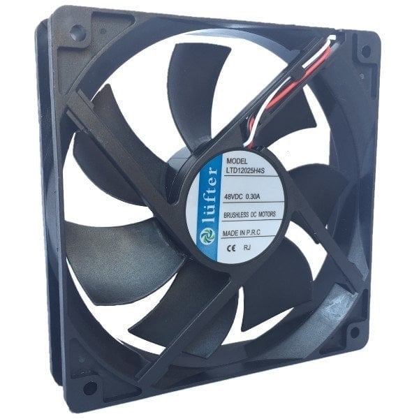LTD1225H4S-120X120X25MM 48VDCLÜFTERKare Fanlar (Kare, Oval, Yuvarlak, Eksenel Fanlar)