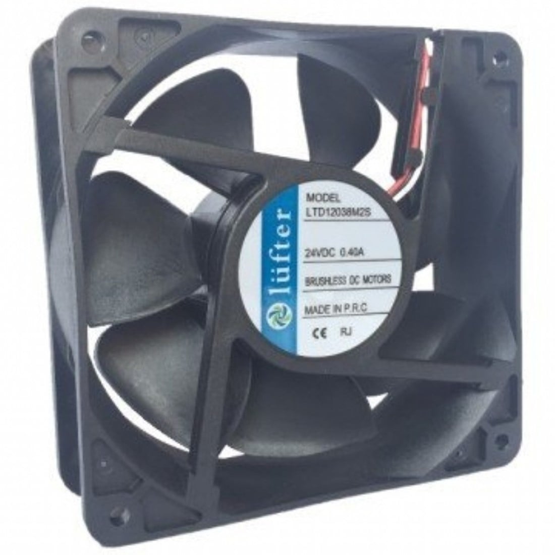 LTD1238M2S-120X120X38MM 24VDC 0,40AMPER