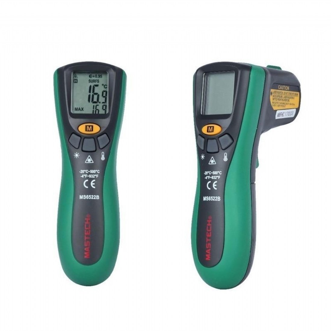 MASTECH MS6522B Temassız / İnfrared Termometre