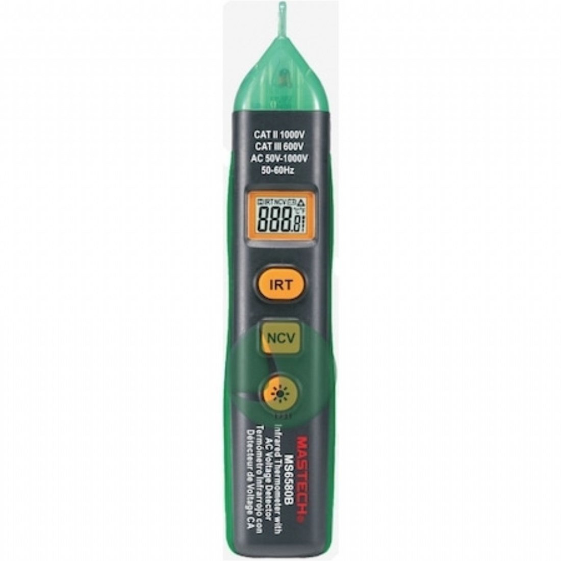 MASTECH MS6580B Temassız / İnfrared Termometre + NCV AC Dedektör