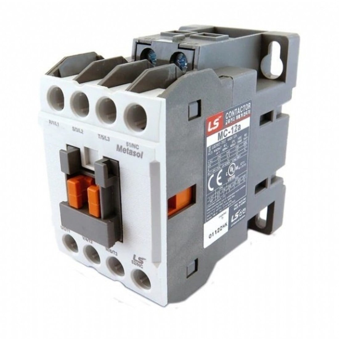 MC-12b LS 3 Kutup Güç Kontaktörü 1NA+1NK 12A AC220V 50/60Hz 1a1b