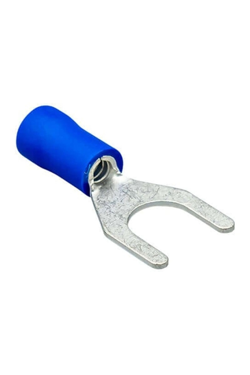 MÇU-5002 - 1.50-2.50mm Çatal Tip İzoleli Kablo Pabuçu 200 AdetMET-ARKablo Yüksükleri ve Terminaller