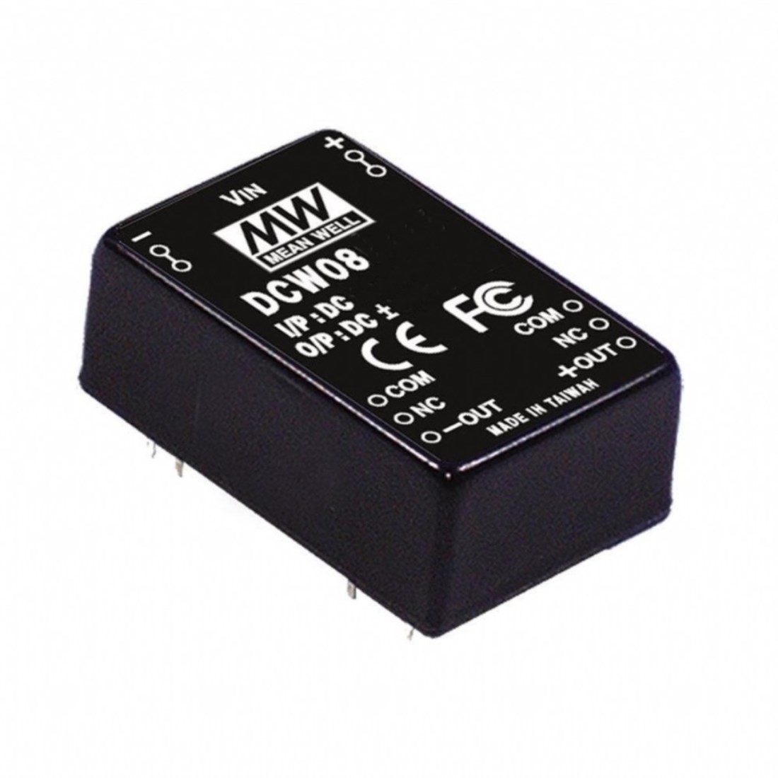 Meanwell DCW08A-15 8W DC-DC Regüleli 2 Çıkış Converter