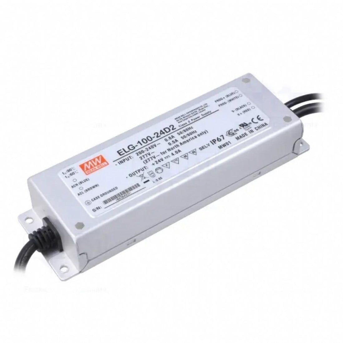 Meanwell ELG-100-24D2 Programlanabilir Metal Kasa Led Güç Kaynağı