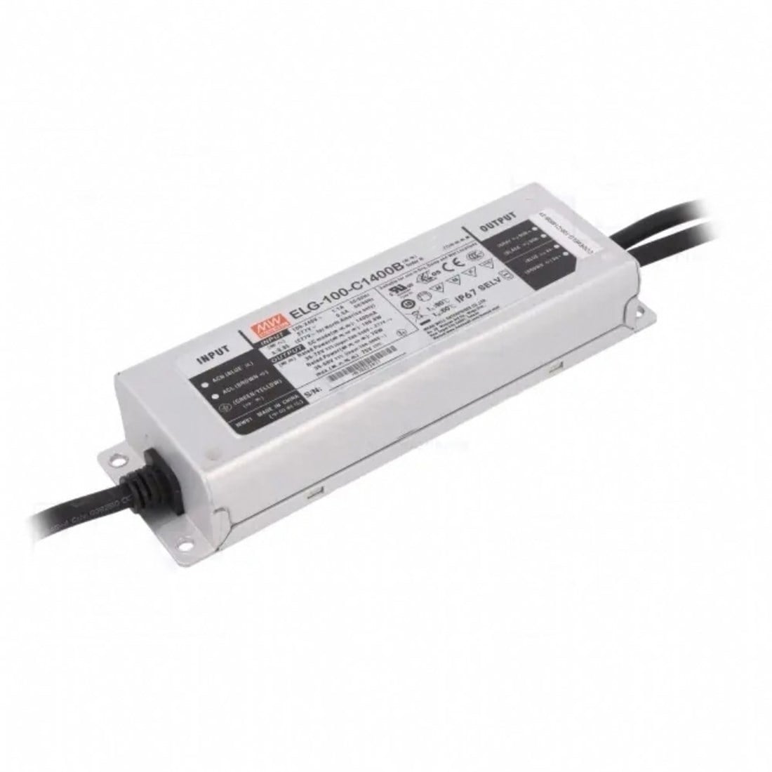 Meanwell ELG-100-C1400B Dimedilebilir Metal Kasa Led Güç Kaynağı