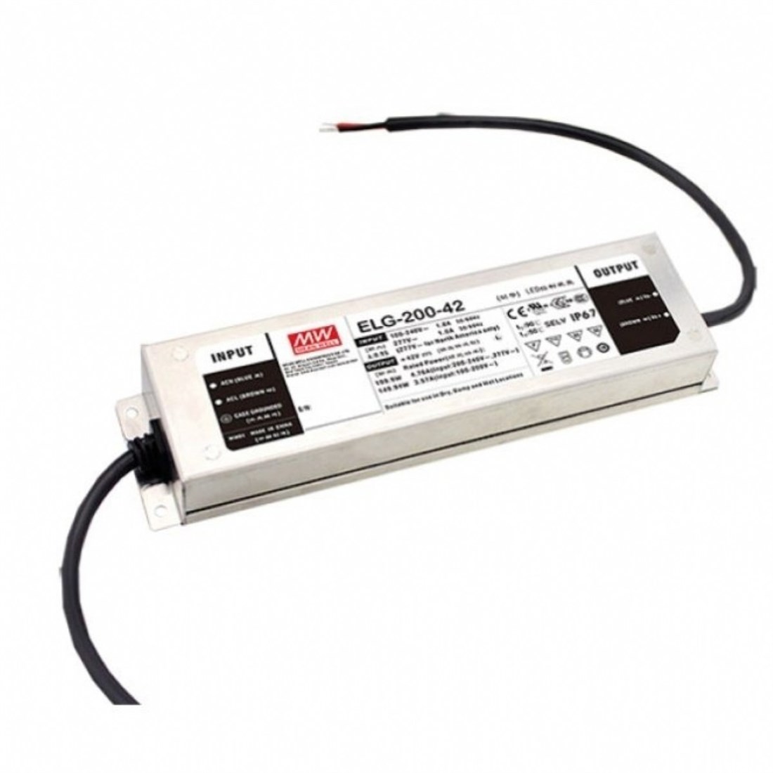 Meanwell ELG-200-24A Pfc Fonksiyonlu Metal Kasa Led Güç Kaynağı