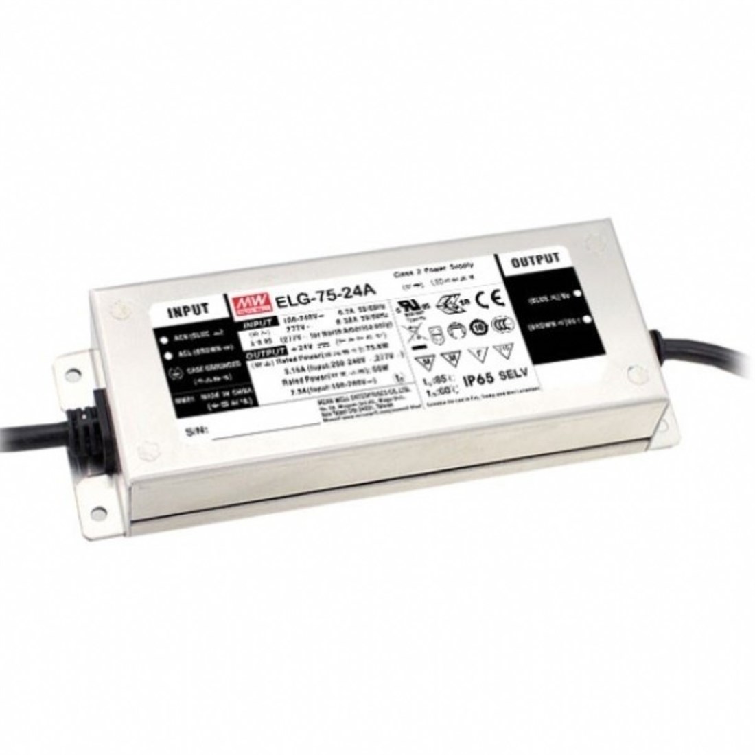 Meanwell ELG-75-42A Pfc Fonksiyonlu Metal Kasa Led Güç Kaynağı