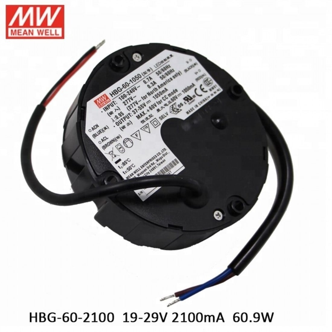 Meanwell HBG-60-2100 Sabit Voltaj Led Sürücü