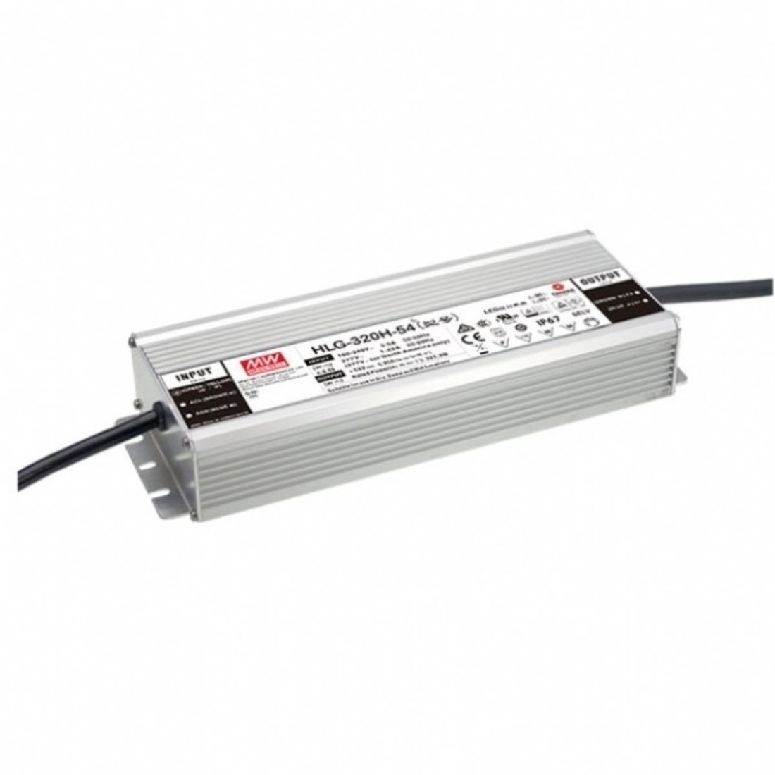 Meanwell HLG-320H-20A Pfc Fonksiyonlu Metal Kasa Led Güç Kaynağı
