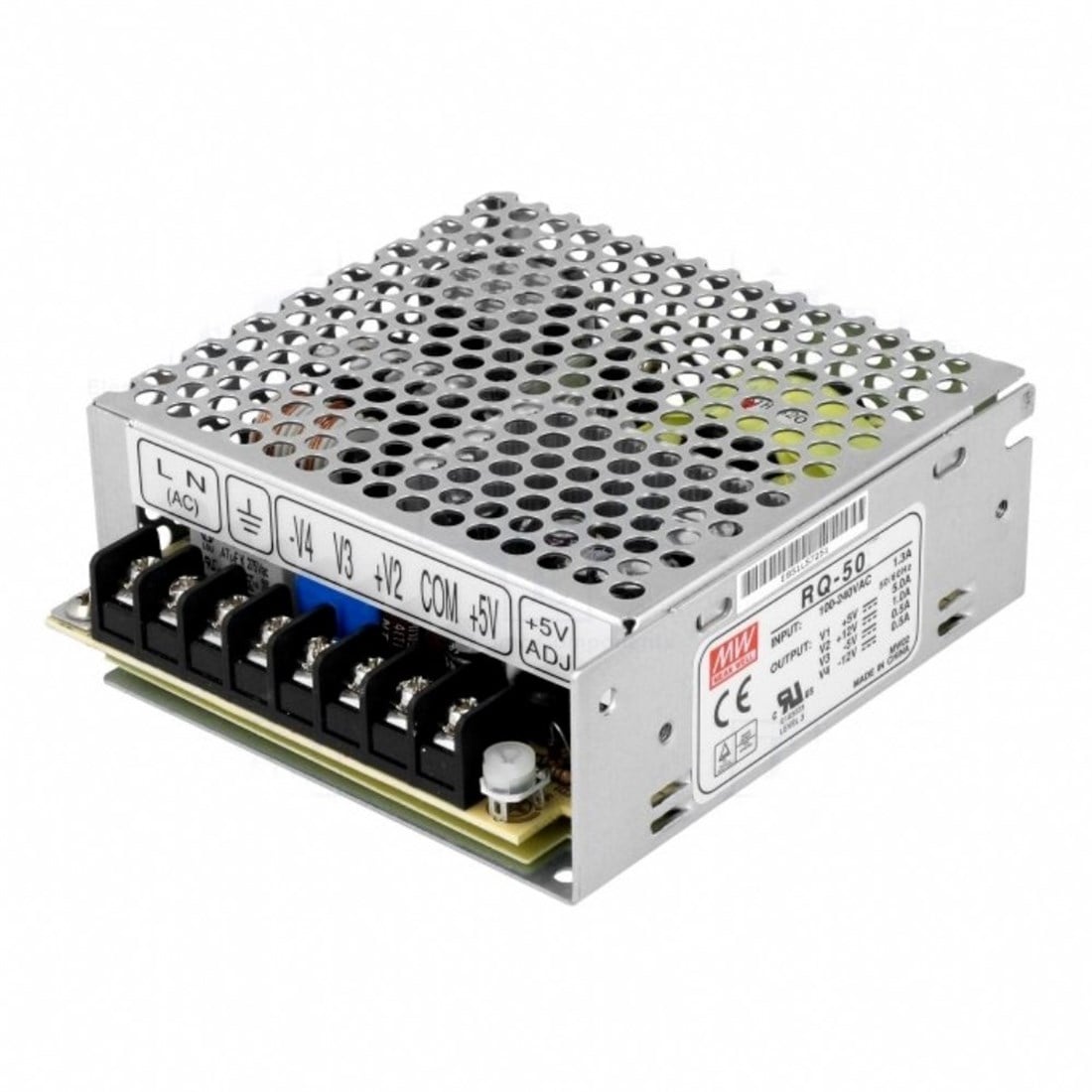Meanwell RQ-50C 4 Çıkışlı Güç Kaynağı