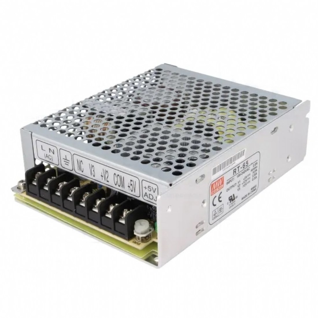 Meanwell RT-65D 3 Çıkışlı Güç Kaynağı