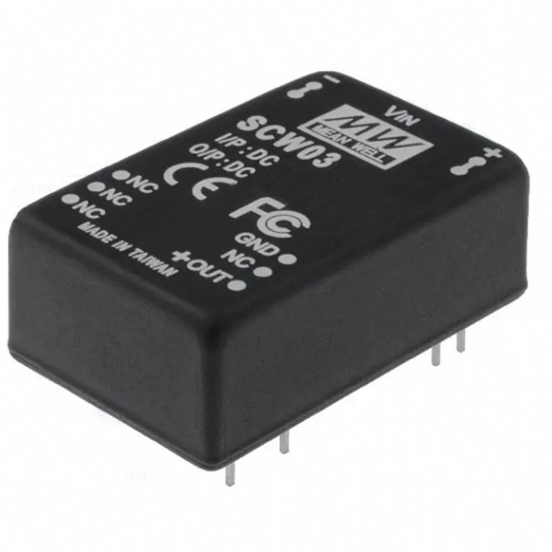 Meanwell SCW03B-15 3W DC-DC Regüleli Tek Çıkış Converter