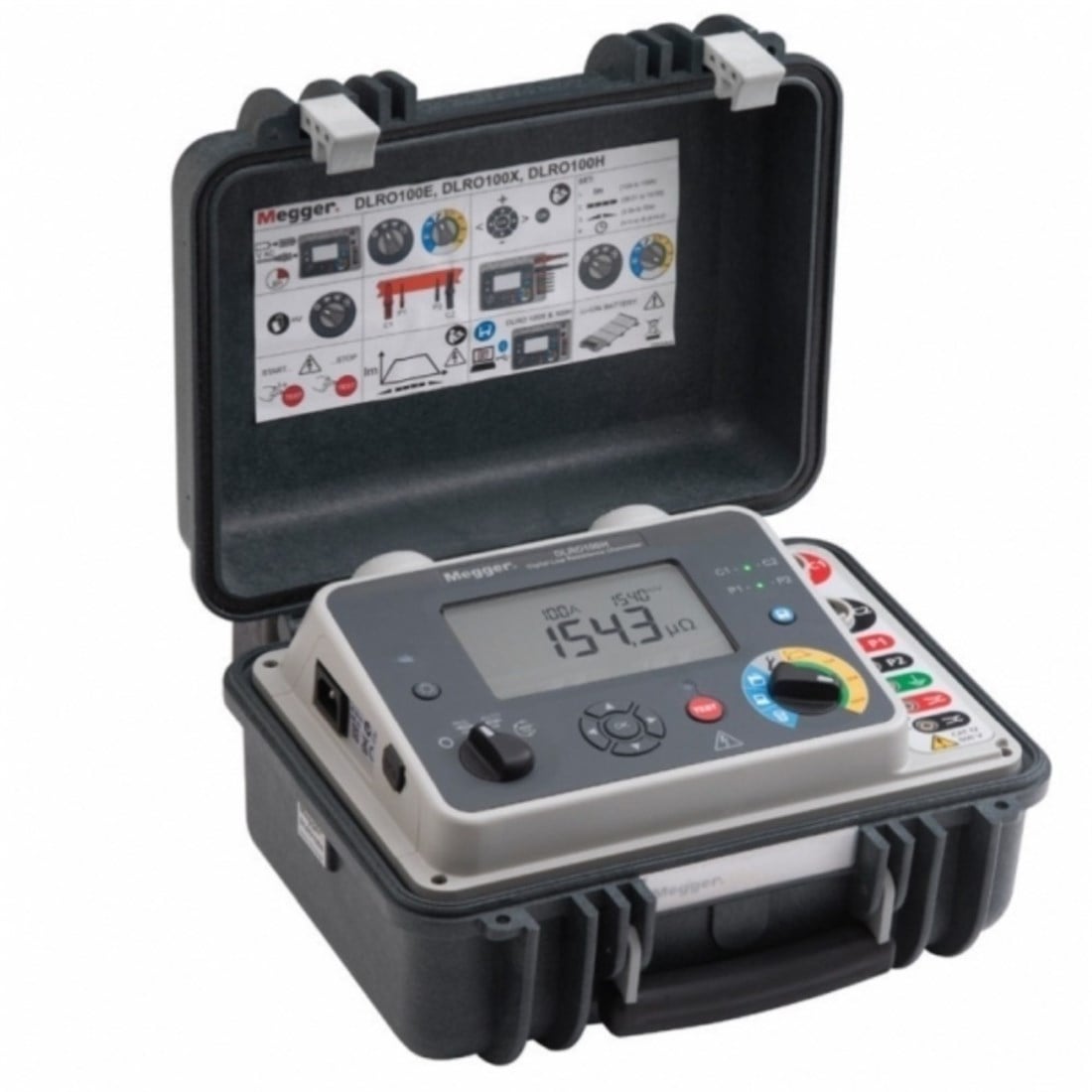 Megger DLRO100XB Mikro ohm metre 600V
