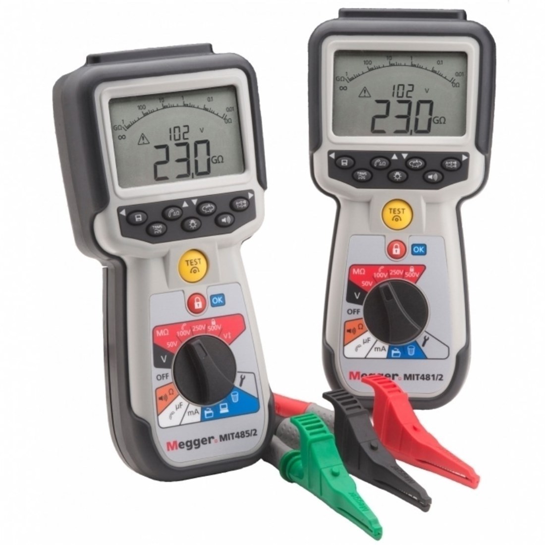 Megger MIT481/2 Telekom İzolasyon Test Cihazı 50V-1000V