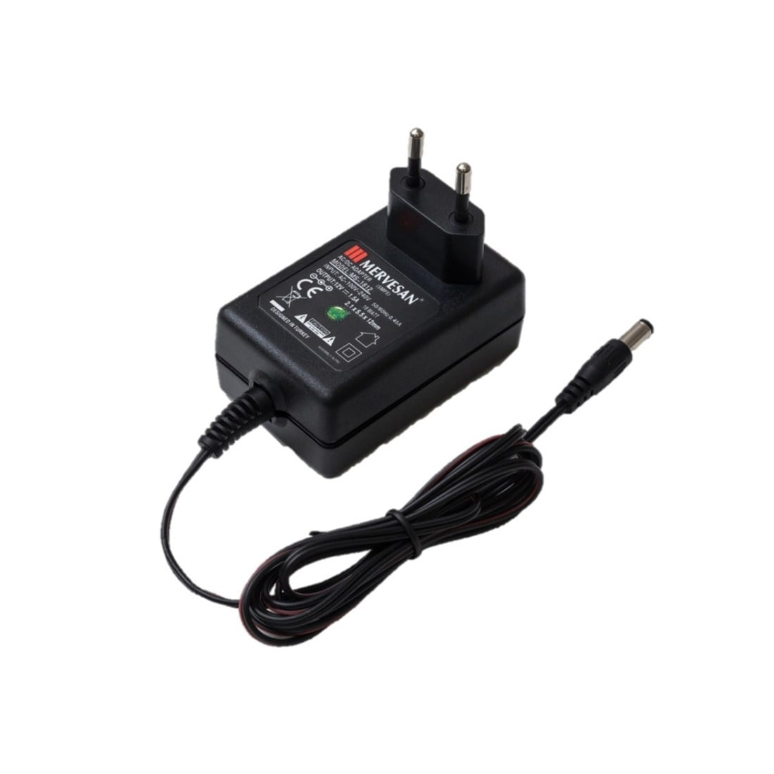 Mervesan Mt-1512C 2.I mm Jak Akü Şarj Adaptörü