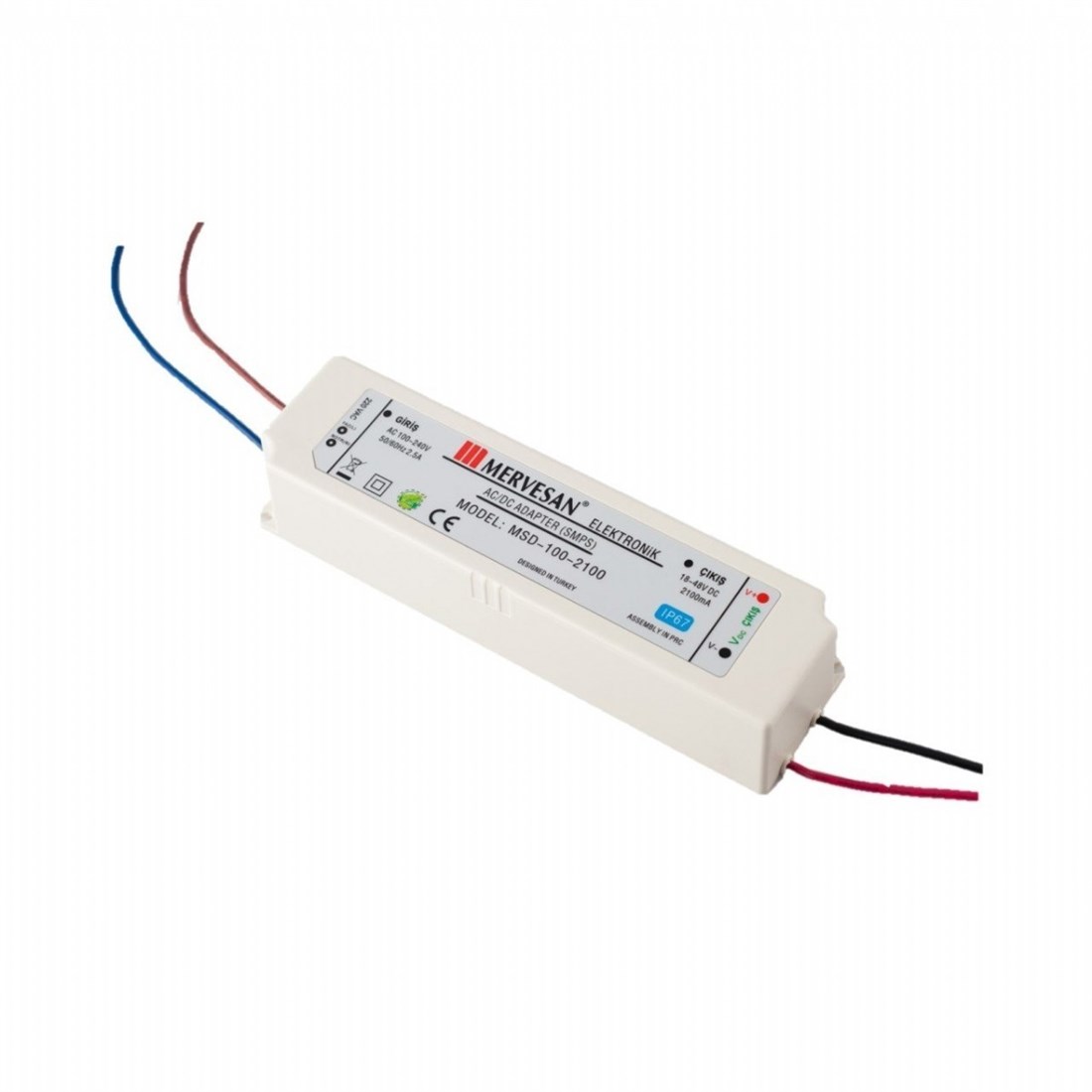 Mervesan Mtd-100-2100 Sabit Akım Led Driver