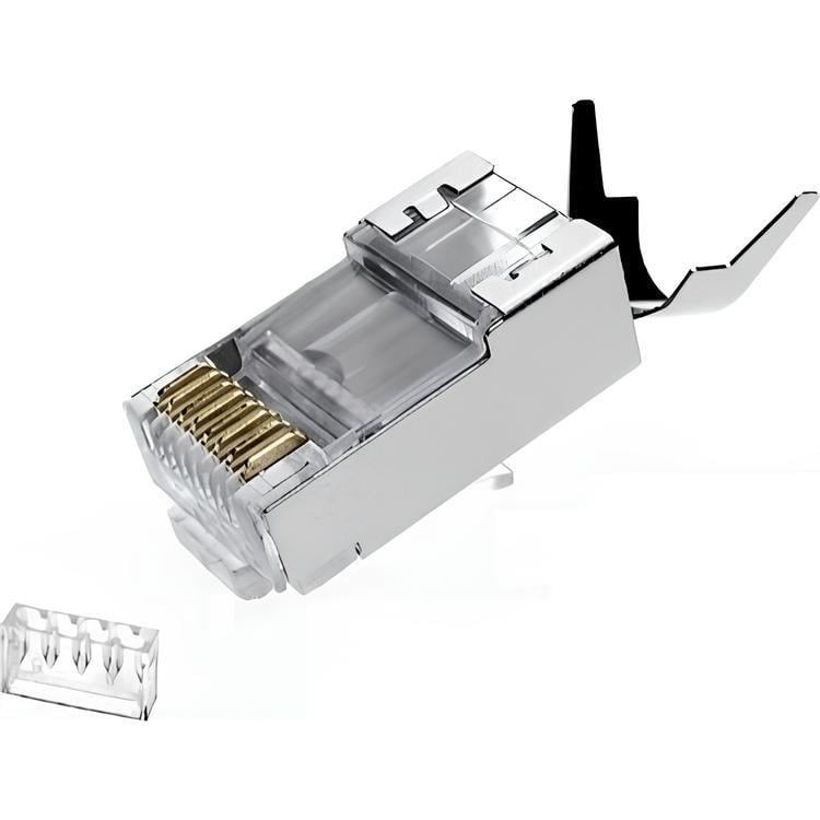 Metal CAT7 Konnektör RJ45 Cat7