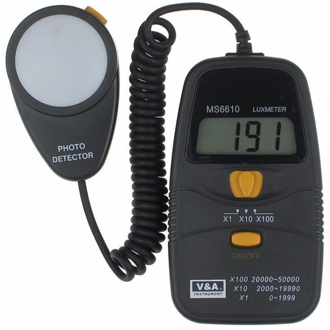 MS 6610 LUXMETRE IŞIK ŞİDDETİ ÖLÇER