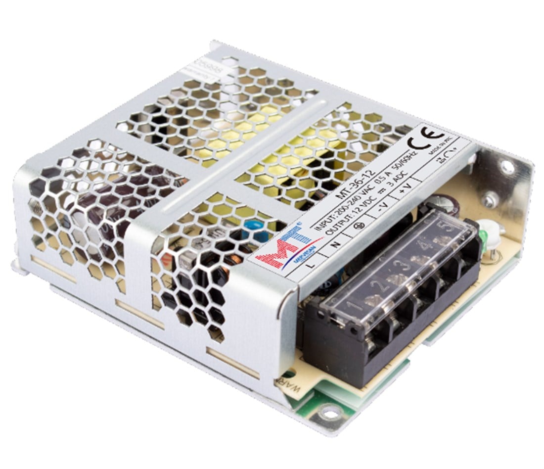 MTLRS-36-12 Metal Kasa İç Mekan AC-DC Adaptör