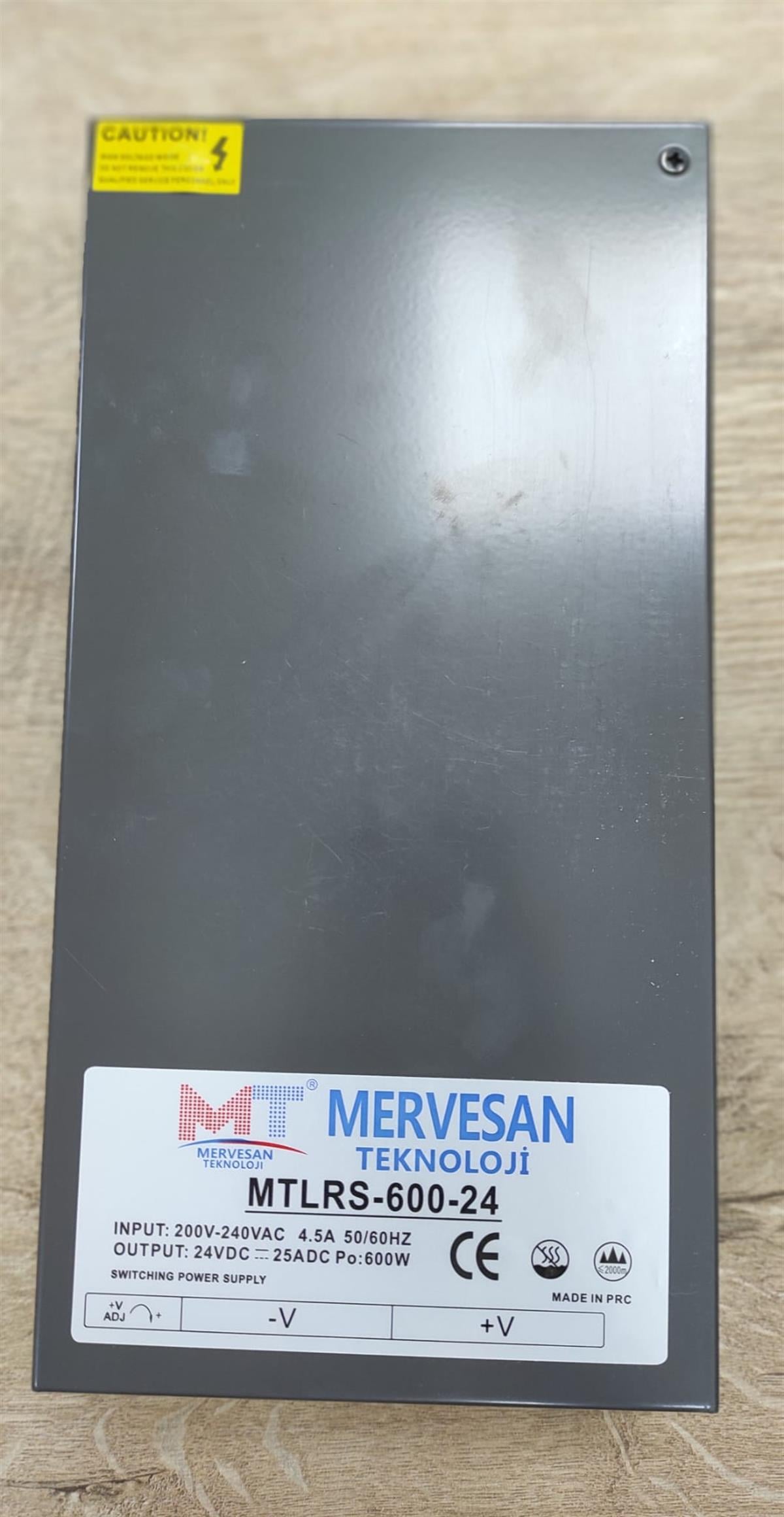MTLRS-600-24 Metal Kasa İç Mekan AC-DC Adaptör