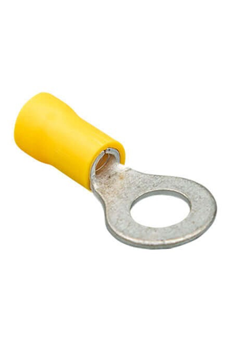 MYU-806 4.00-6.00mm M8 Yuvarlak İzoleli Kablo Pabucu 100 adetMET-ARKablo Yüksükleri ve Terminaller