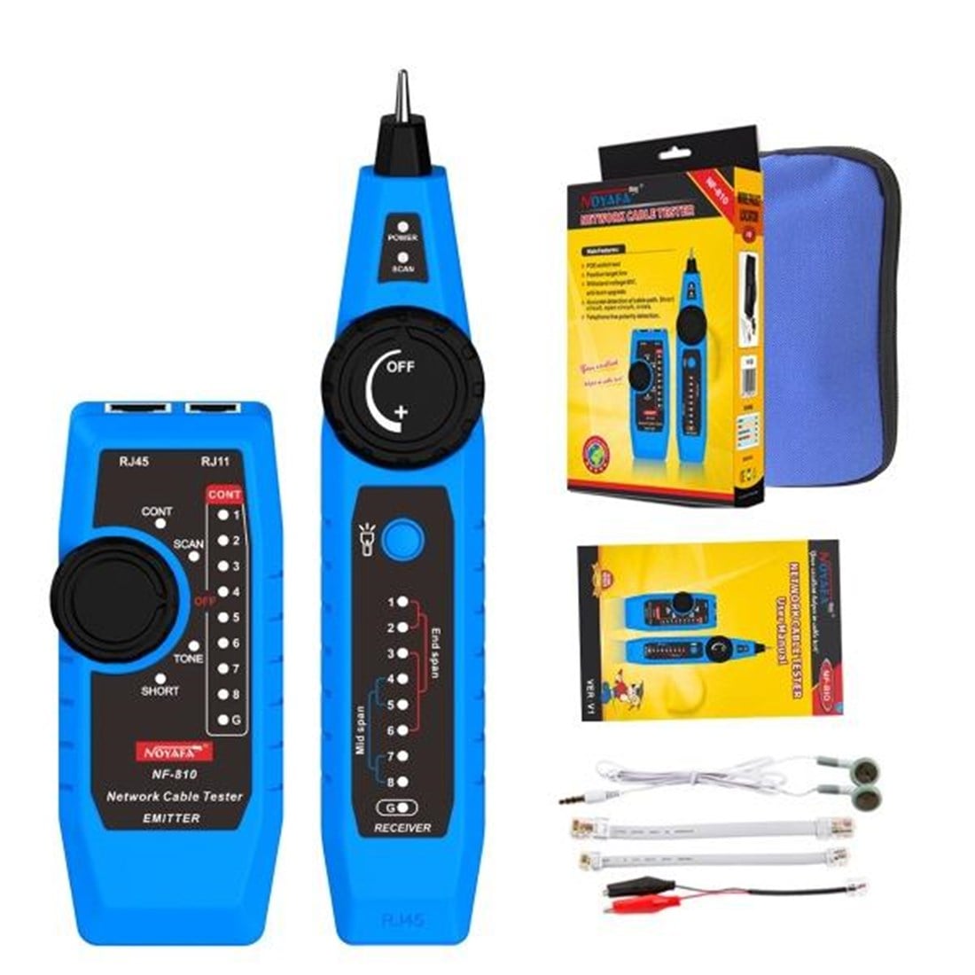 NF 810 Kablo Test Cihazı Kablo Bulucu