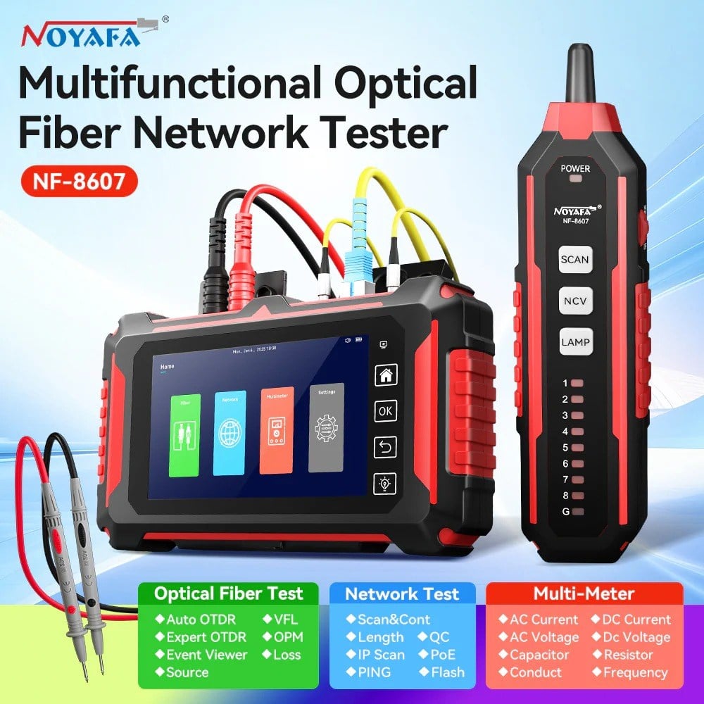 NF-8607 Hepsi Bir Arada POE Dijital MultimetreNOYAFADijital Multimetreler