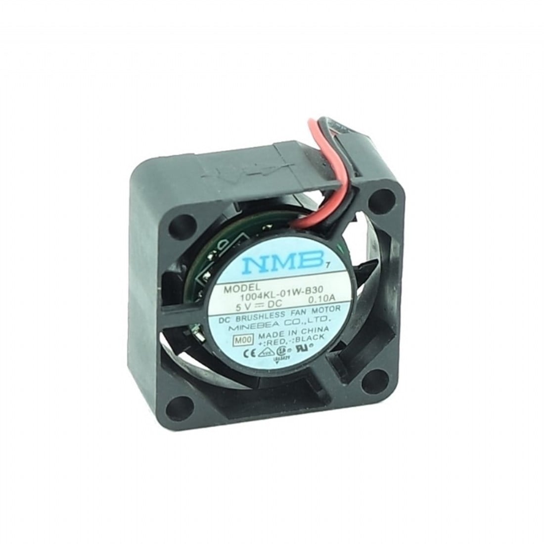 NMB 1004KL-01W-B30 25X25X10  5VDC 0.10A 2 Kablolu Fan