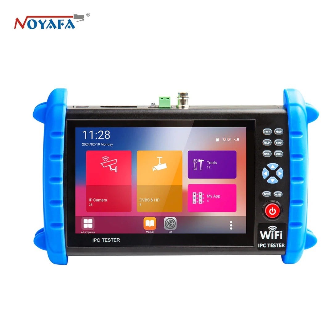 NOYAFA IPC722ATCHS CCTV IPC Tester 7 İnç HD Çözünürlük 3840X2156 Dokunmatik Ekran Hata AyıklamaNOYAFAÖzel İşlevli Test Cihazları