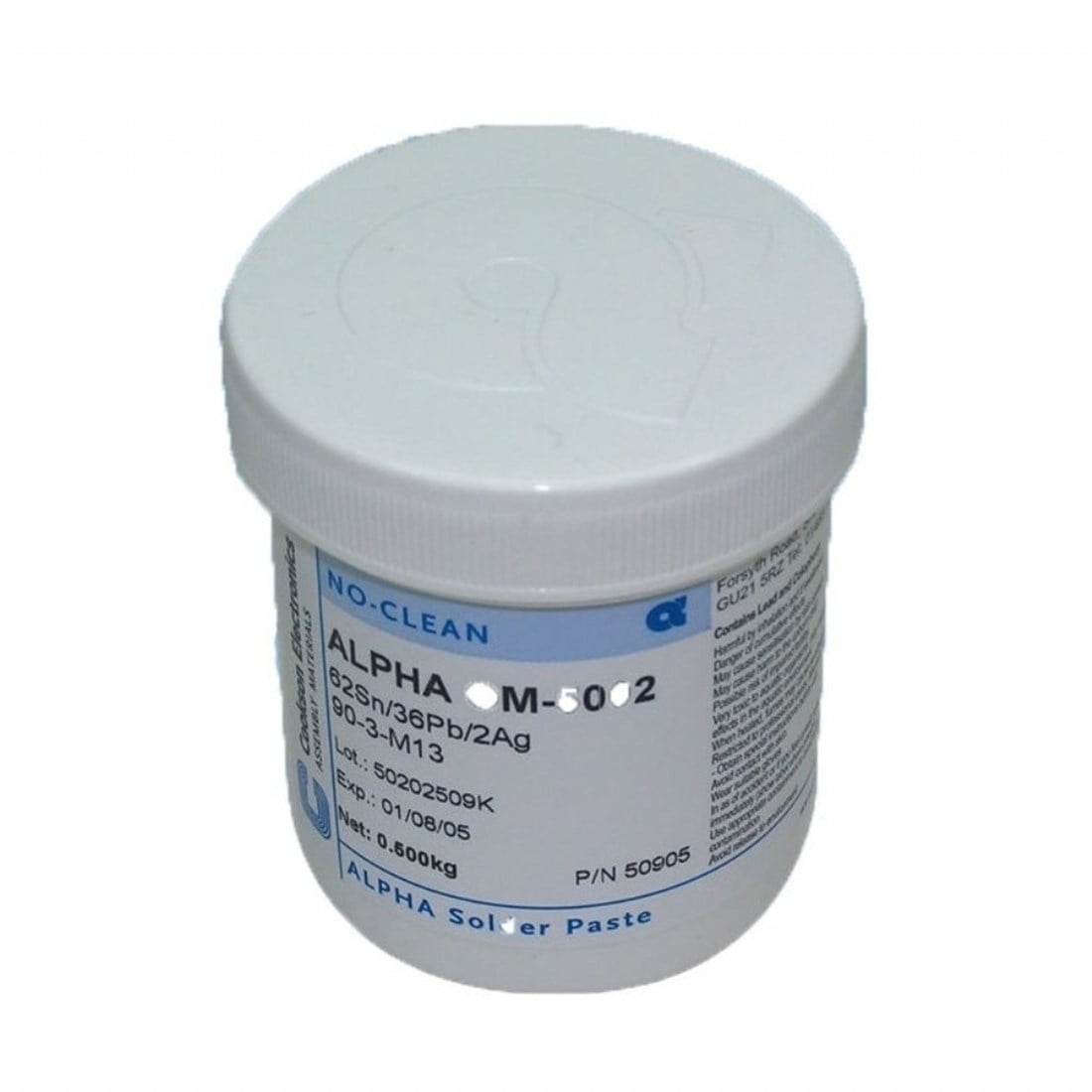 OM5002 62/36/2 Alpha Kurşunlu Gümüşlü Krem Lehim