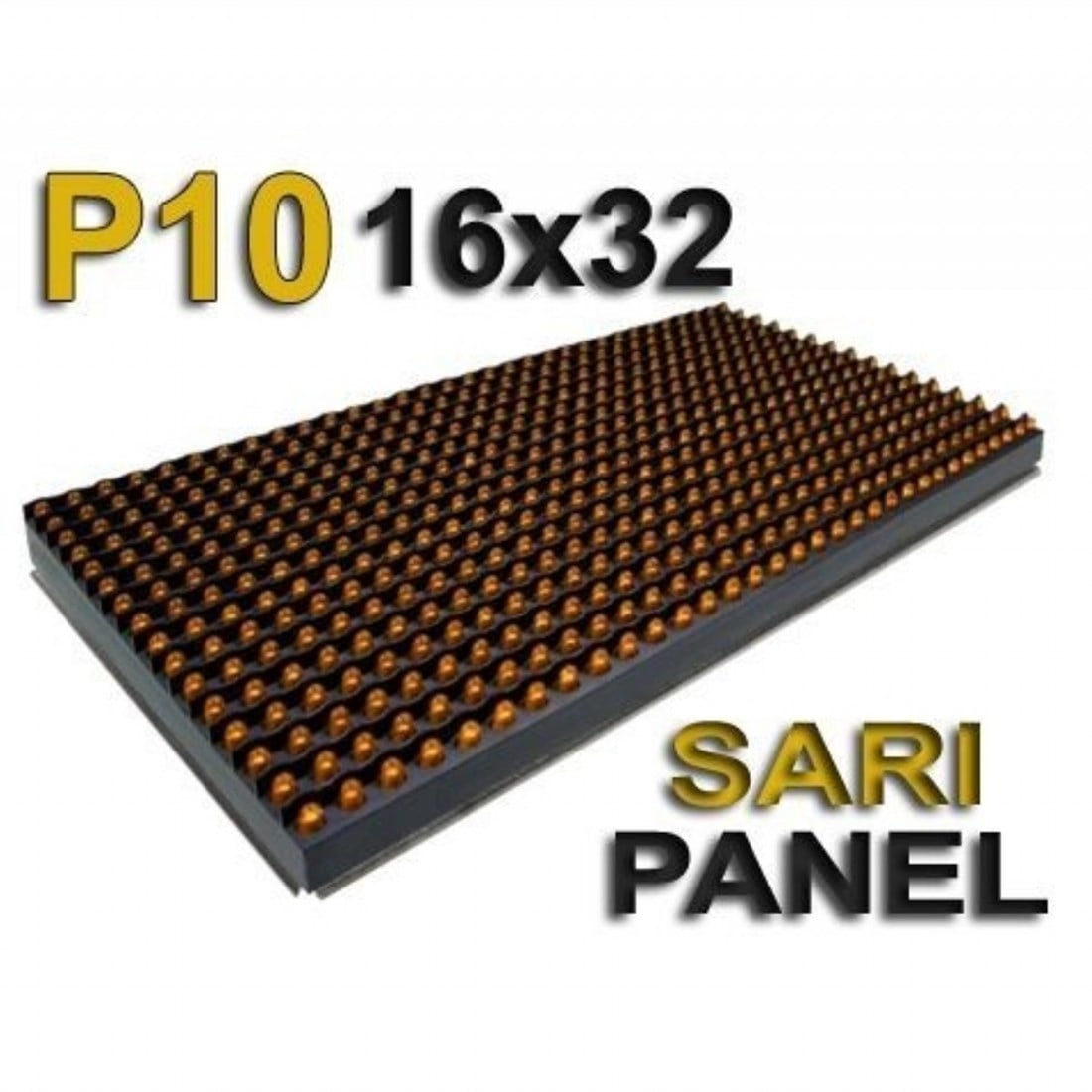 P10 Grafik Led Panel Sarı 16x32mm