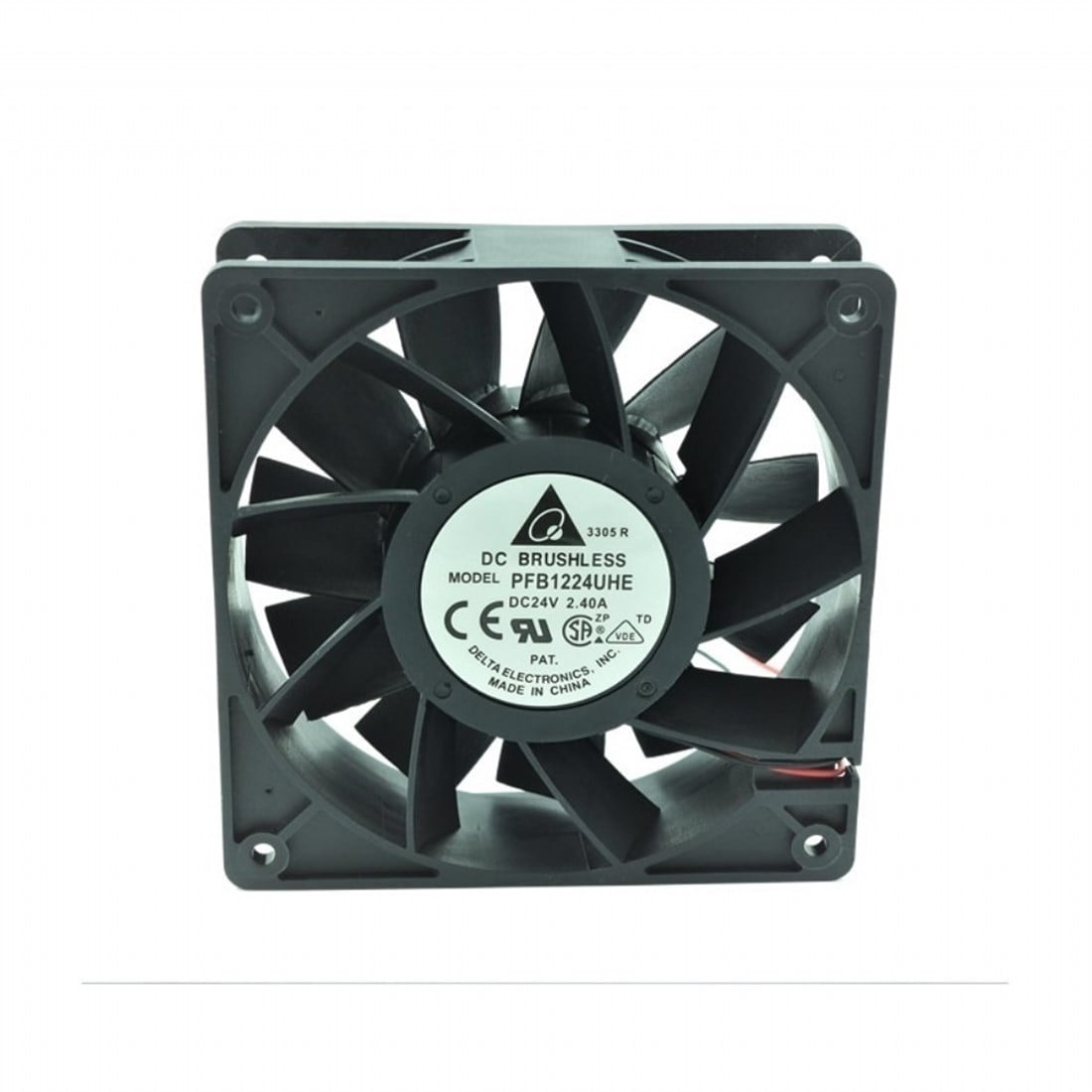 PFB1224UHE 120x120x38 24VDC 2.40A 2 Kablolu Fan