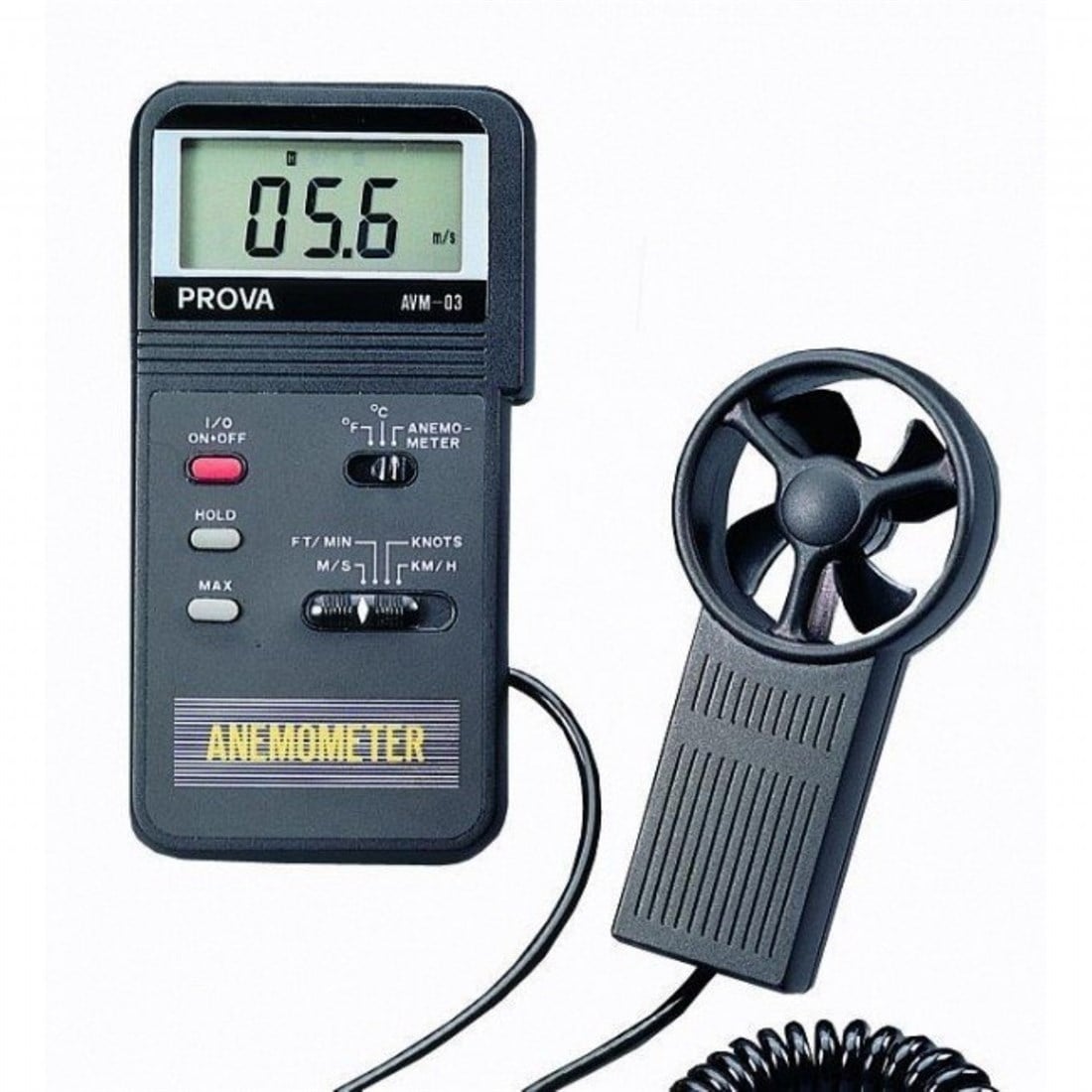 PROVA AVM 03 Hava akımı ölçer Anemometre