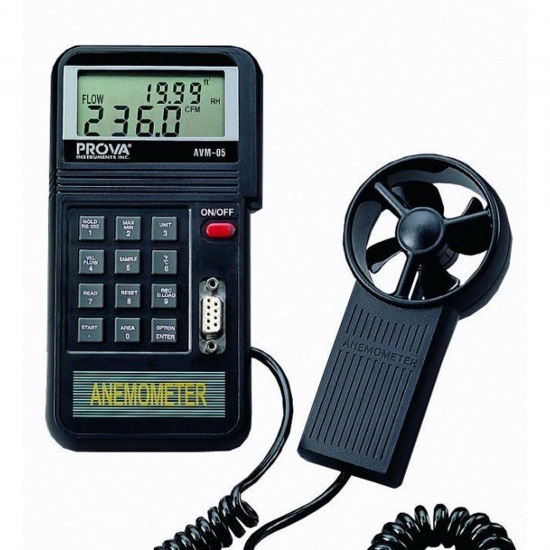 PROVA AVM 05 Hava akımı ölçer Anemometre