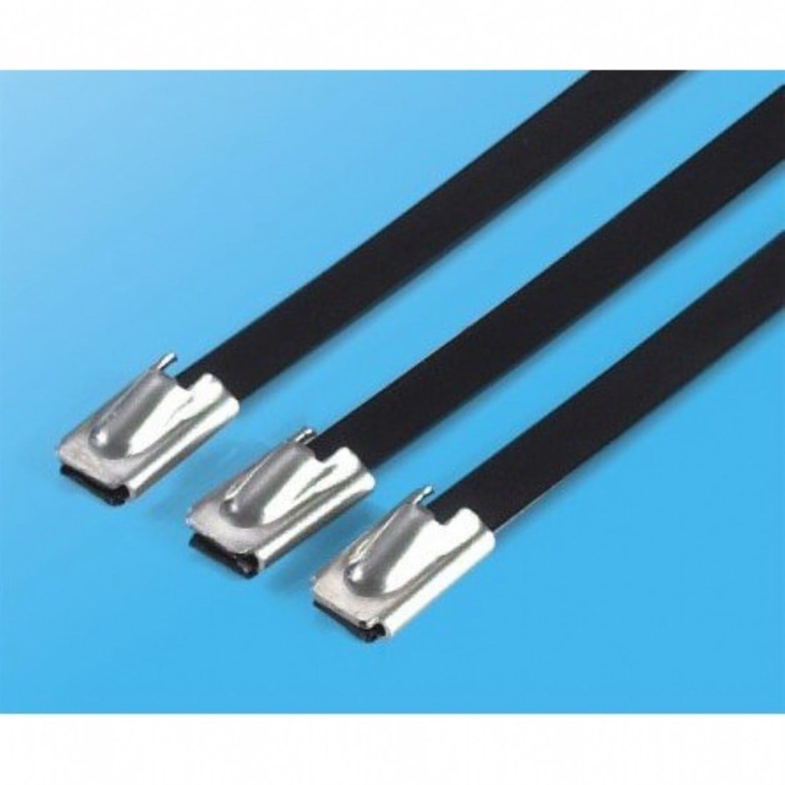 PVC KAPLI METAL KABLO BAĞI 4,6x150 mm 100 adet