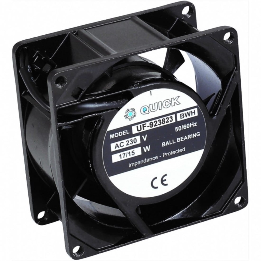 Quick 92x92x38 Metal Kasa Fan 230VAC - UF-923823 SWH