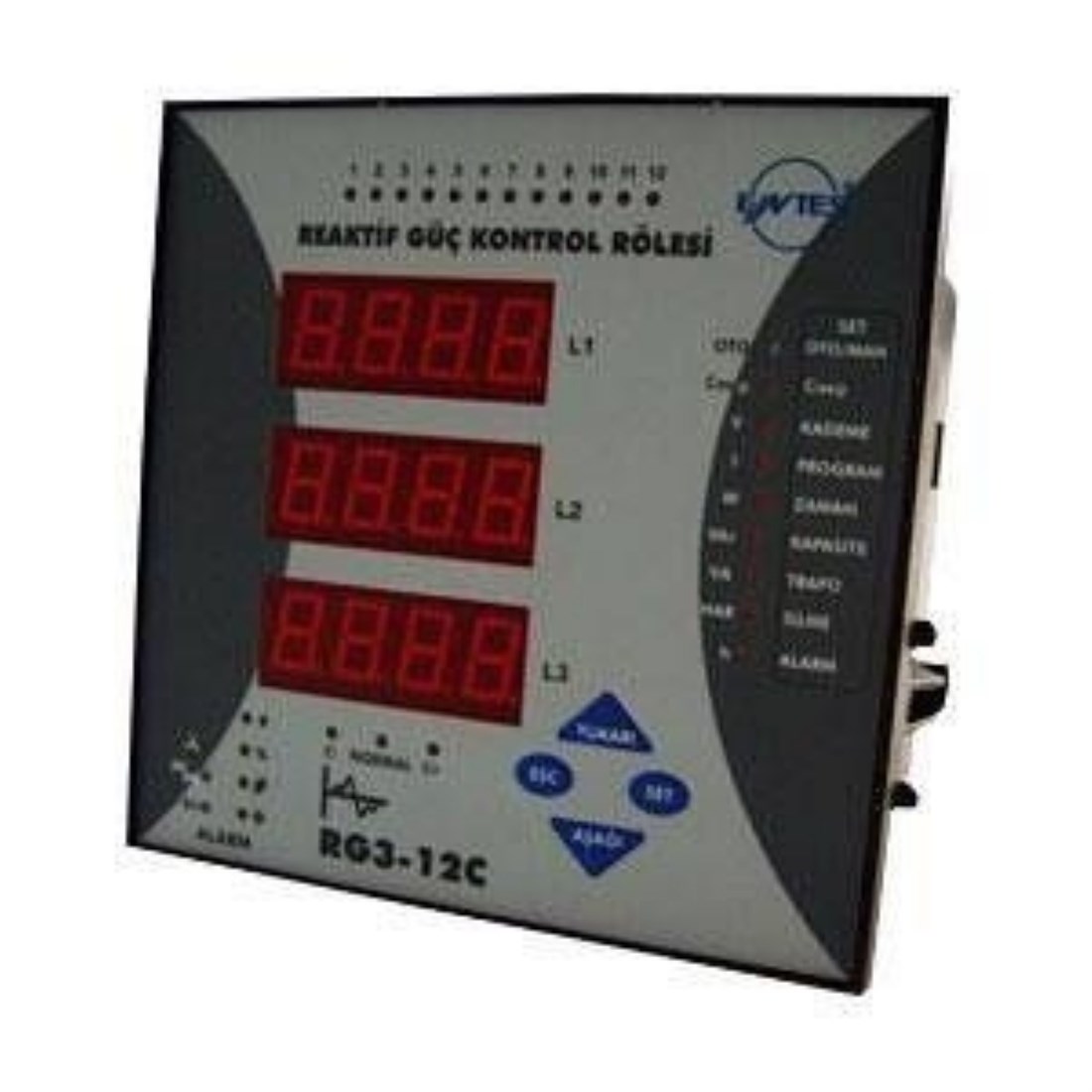 RG3-12C REAKTİF GÜÇ KONTROL RÖLESİ