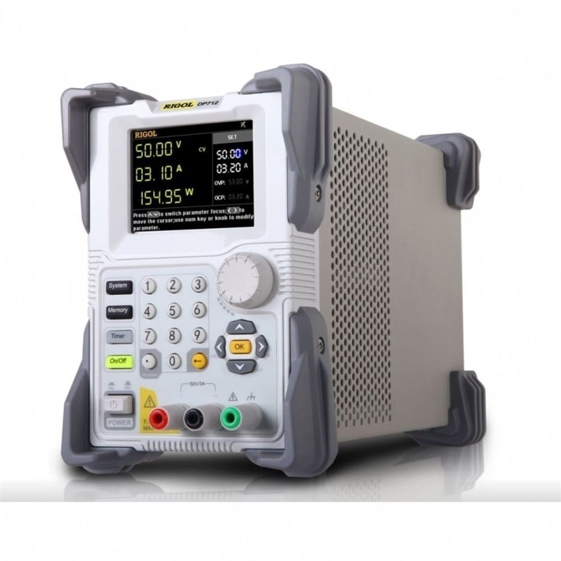 Rigol DP712 - 150W 50V 3A Tek çıkışlı Programlanabilir DC Güç Kaynağı