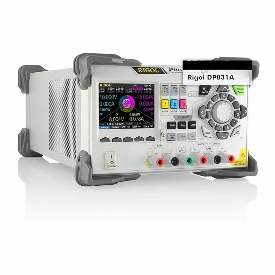 Rigol DP831A 160W 3 Çıkışlı 30V Güç Kaynağı