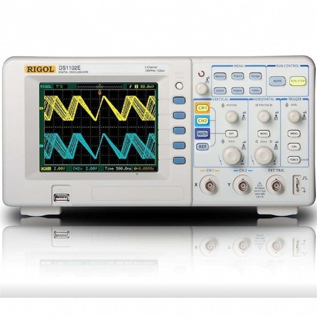 Rigol DS1102E - 100MHz 2 Kanal Dijital Osiloskop