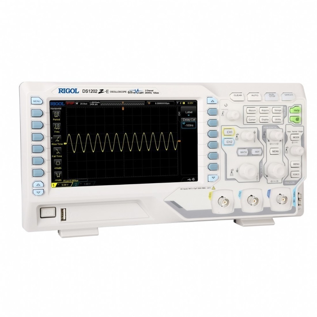 Rigol DS1202Z-E - 200MHz 2 Kanallı 1GS/s Dijital Osiloskop