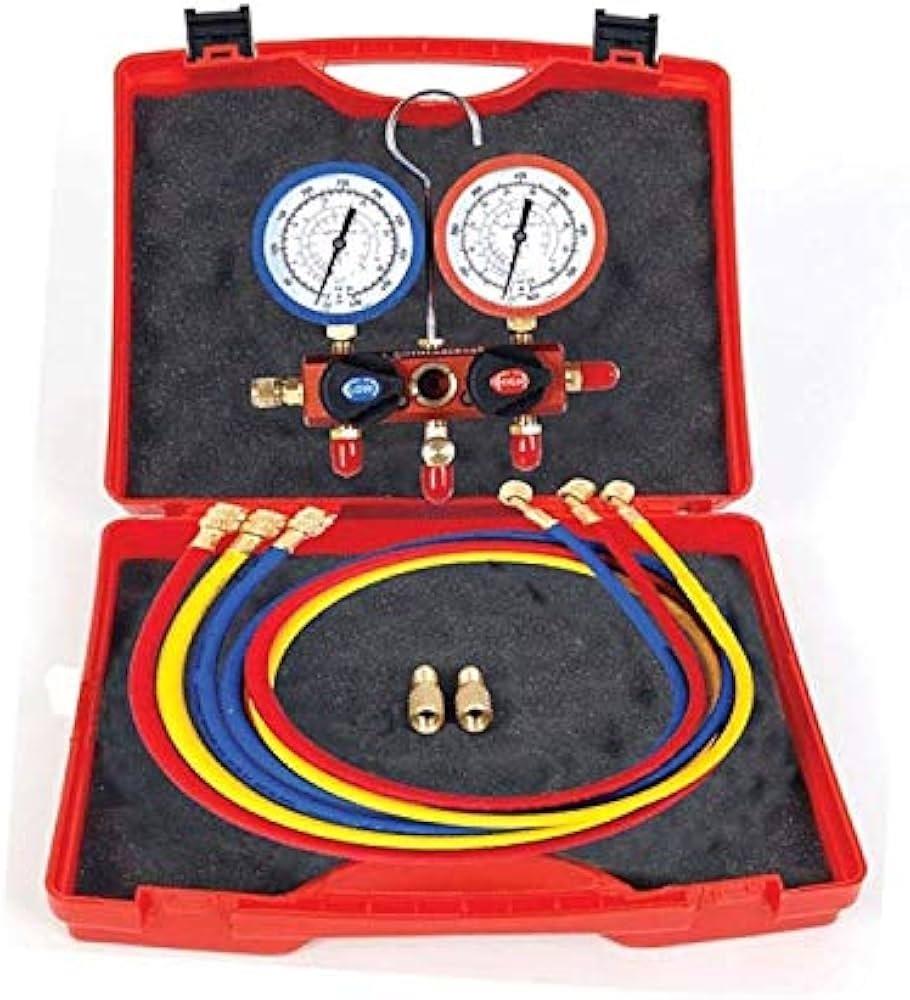 Rothenberger 5 Hortumlu Manifold Seti (Çantalı)