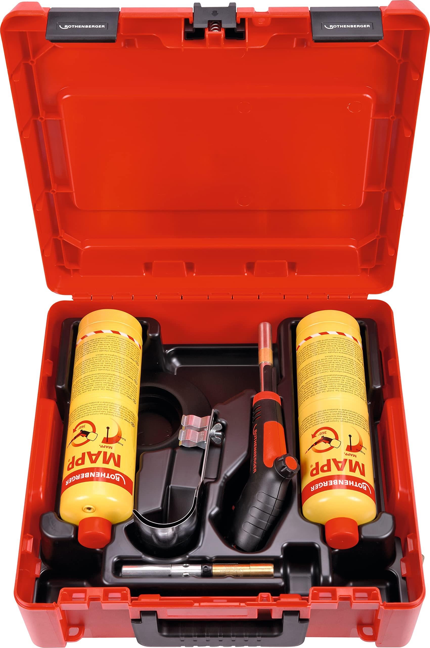 Rothenberger Super Fıre 4 Hot Box 7/16 Şaloma Seti